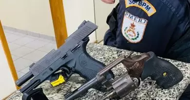 Homem é preso por porte irregular de arma de fogo em Miracema