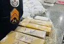 Duro golpe no tráfico de Miracema: PMs apreendem oito barras de maconha e 2.601 pinos de cocaína