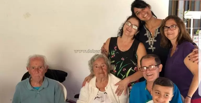 José Jardim e familiares