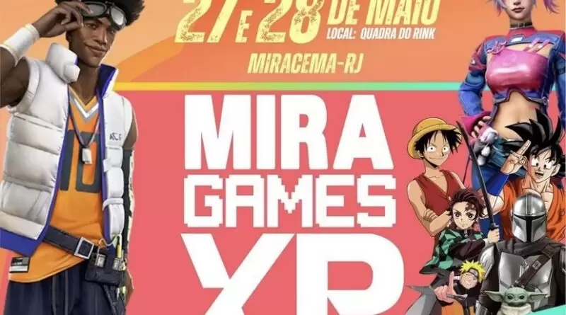 Vem aí Mira Games XP: evento contará com jogos eletrônicos, oficinas de  desenhos e palestras - Jornal Dois Estados %