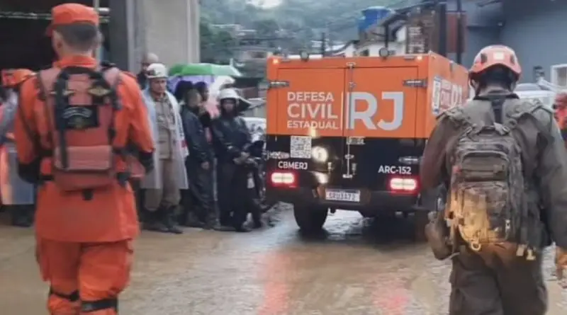 Rio de Janeiro tem 8 mortos e quase 600 desabrigados por causa da chuva