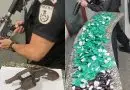PM apreende droga, arma e munições em Miracema; dois jovens foram presos