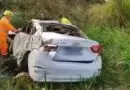 Pai, filho e motorista de carro morrem em acidente na BR-116, em Leopoldina